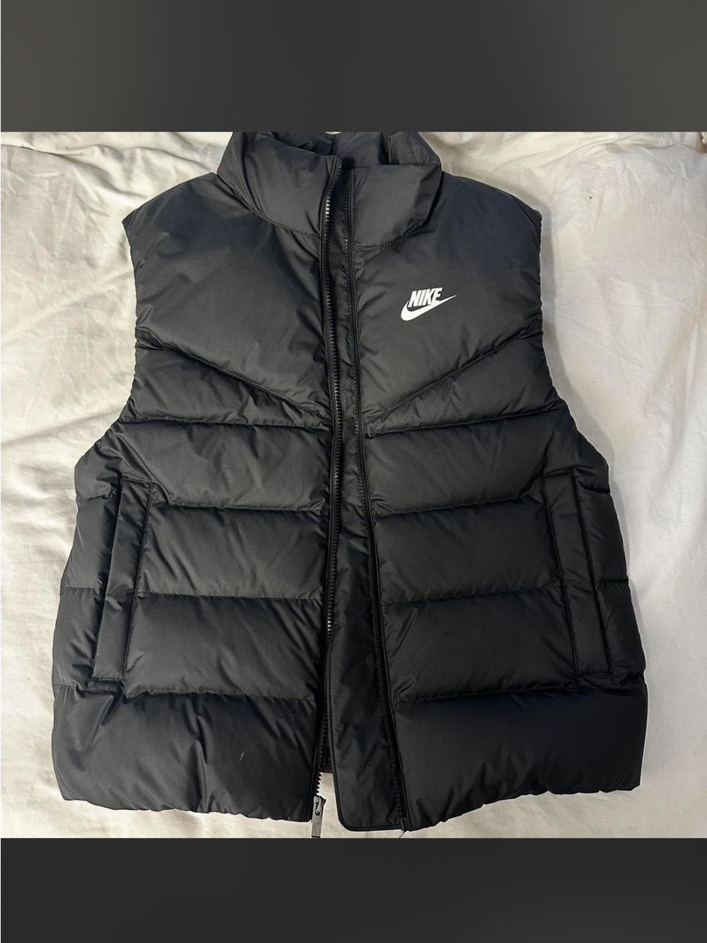 Nike Black Puffer Vest